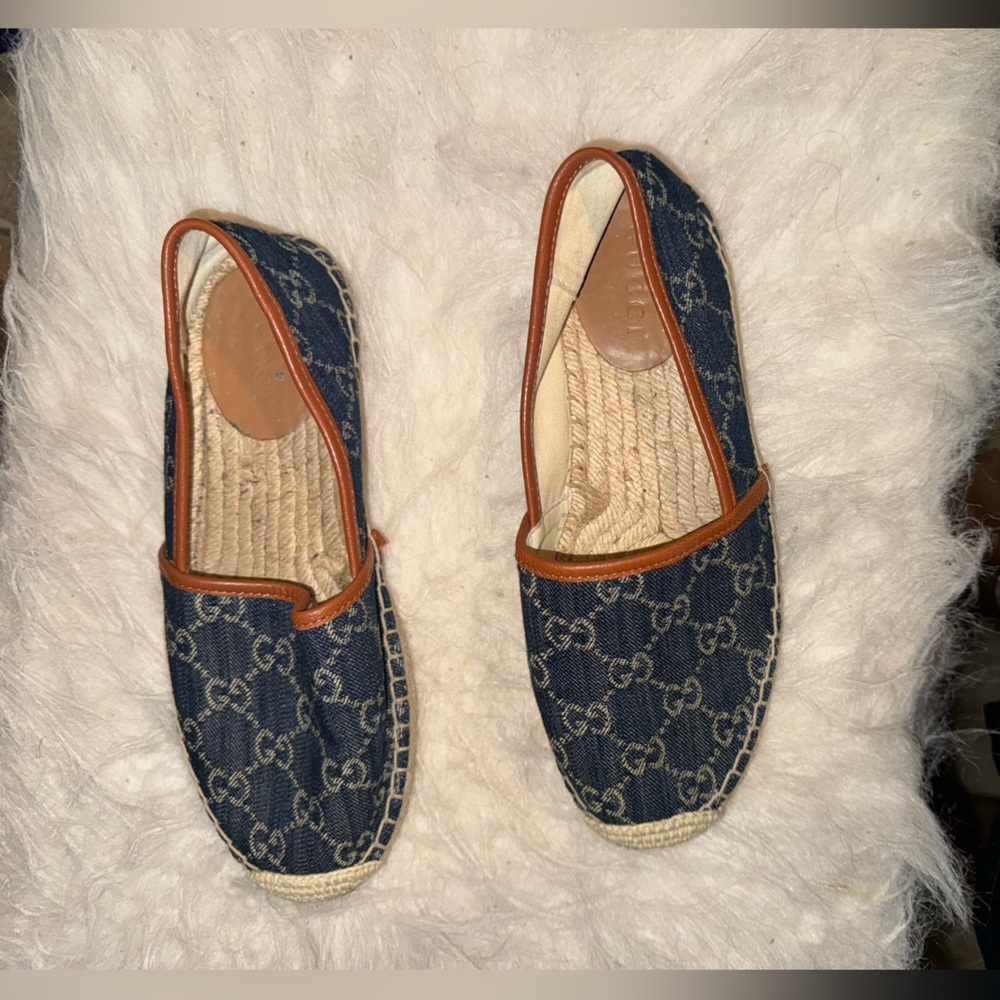 Gucci Denim Espadrilles